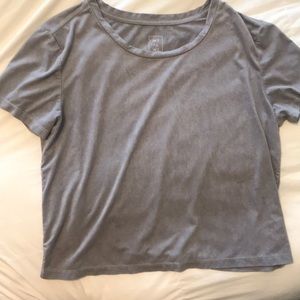 Suede tee